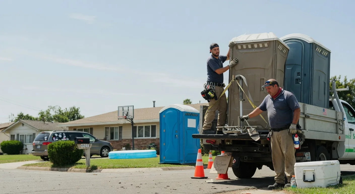 Porta Potty Rental in Goddard, KS near me