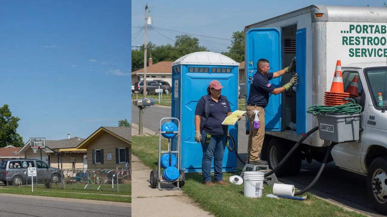 Portable Toilet Rental in Goddard, KS near me